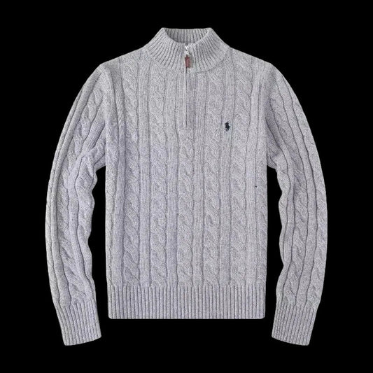 RL QUARTER ZIPPER
