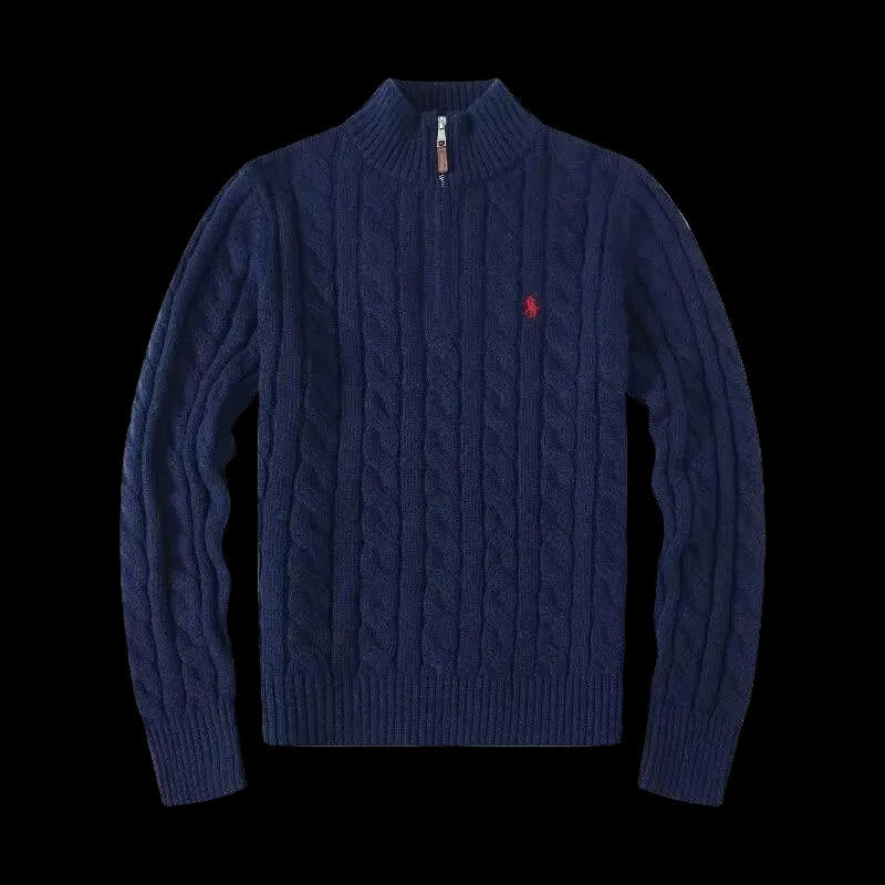 RL QUARTER ZIPPER